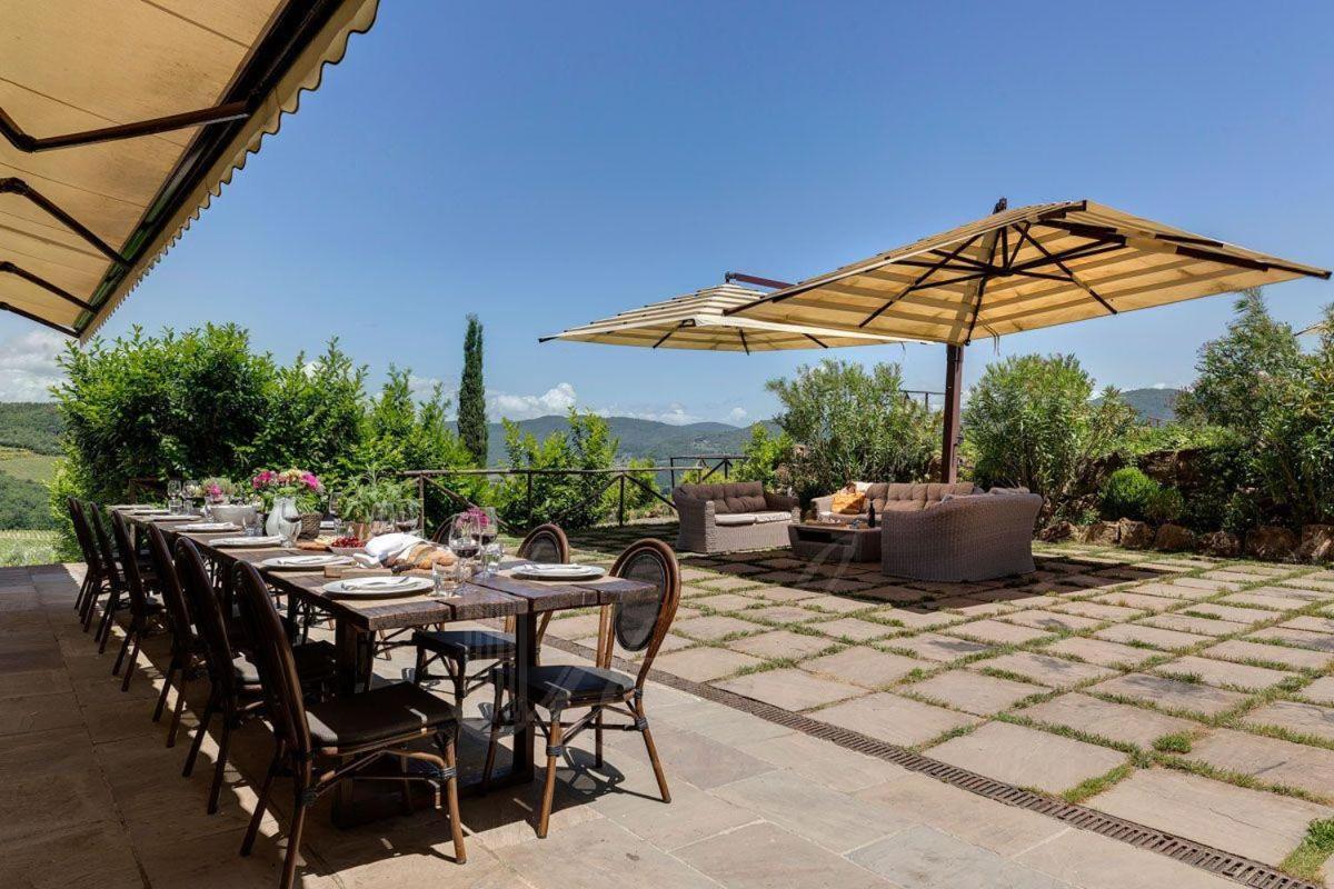 Villa Il Tinaio Panzano in Chianti ภายนอก รูปภาพ